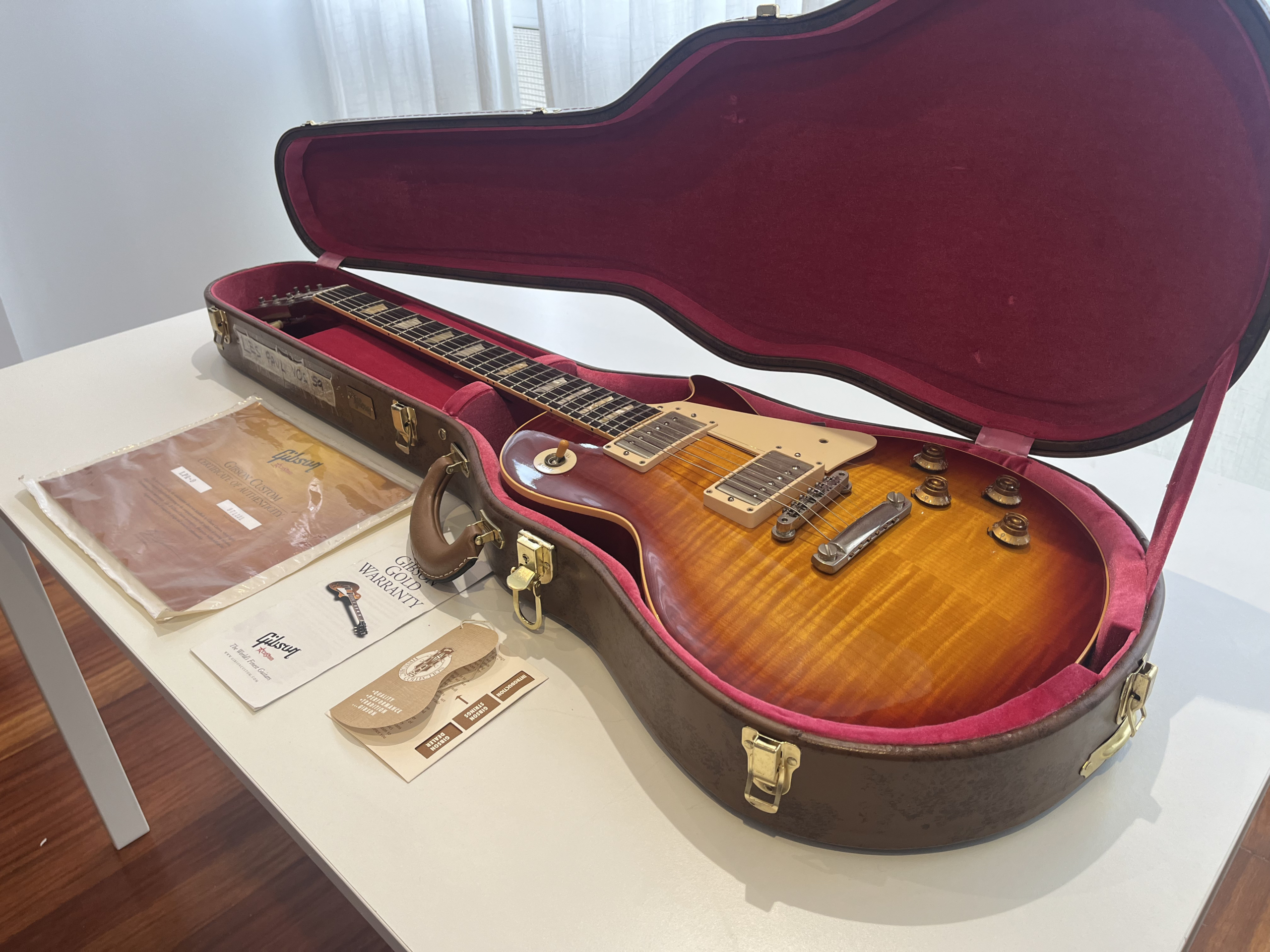 Gibson Les Paul R9 2007 - Flame Maple Top, Cherry Sunburst Finish