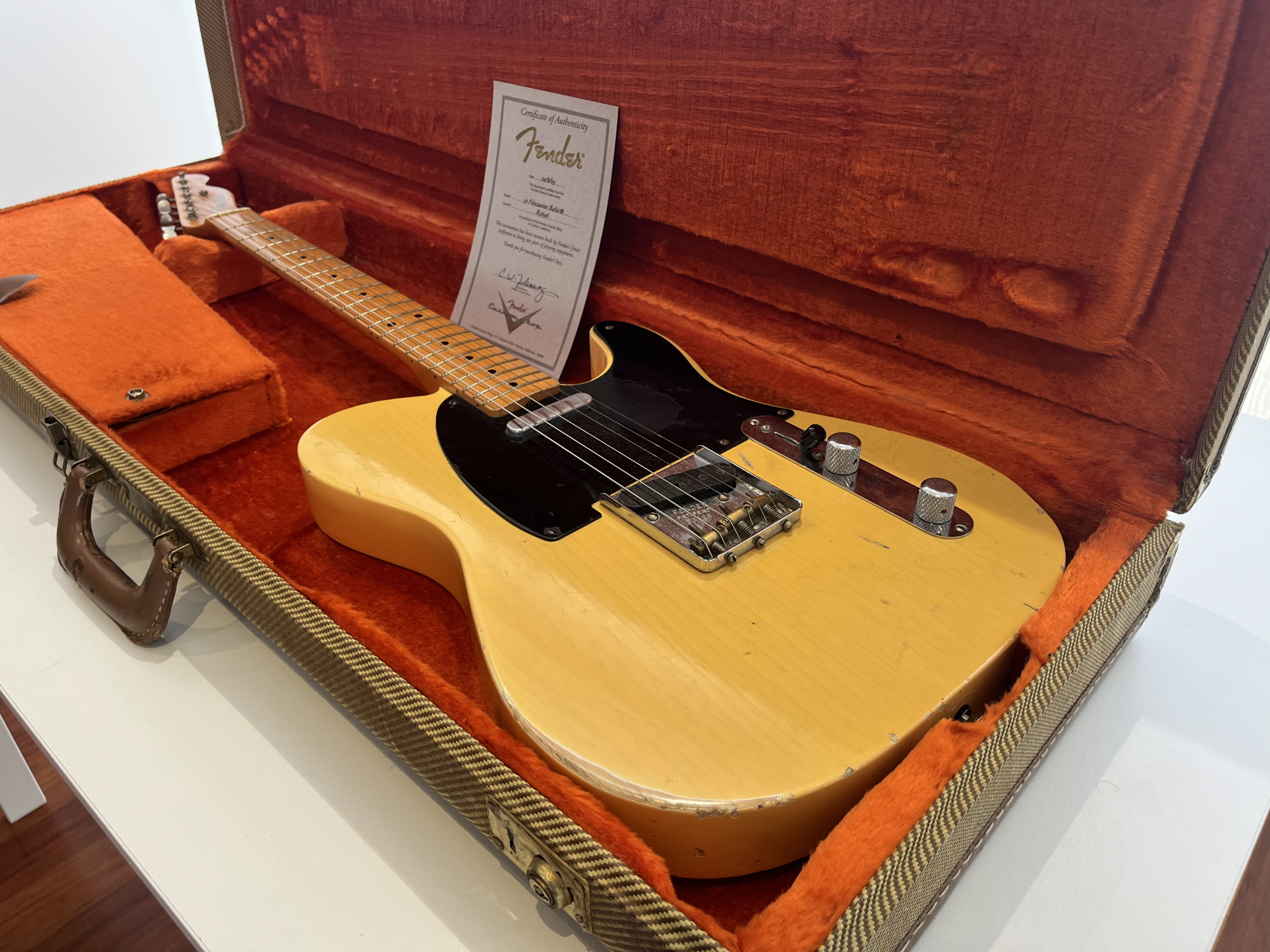 Fender '51 Nocaster Custom Shop Relic (R3696)