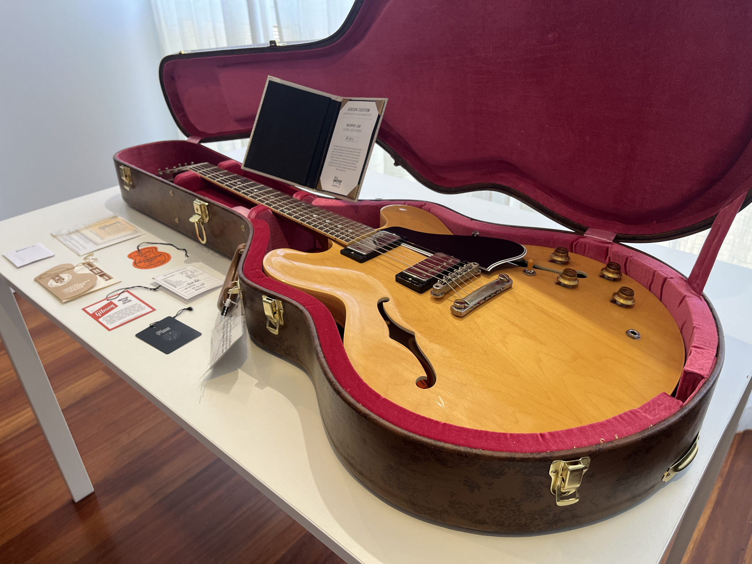Gibson Custom Shop Murphy Lab '59 ES-335 Reissue Ultra Light Aged 2021