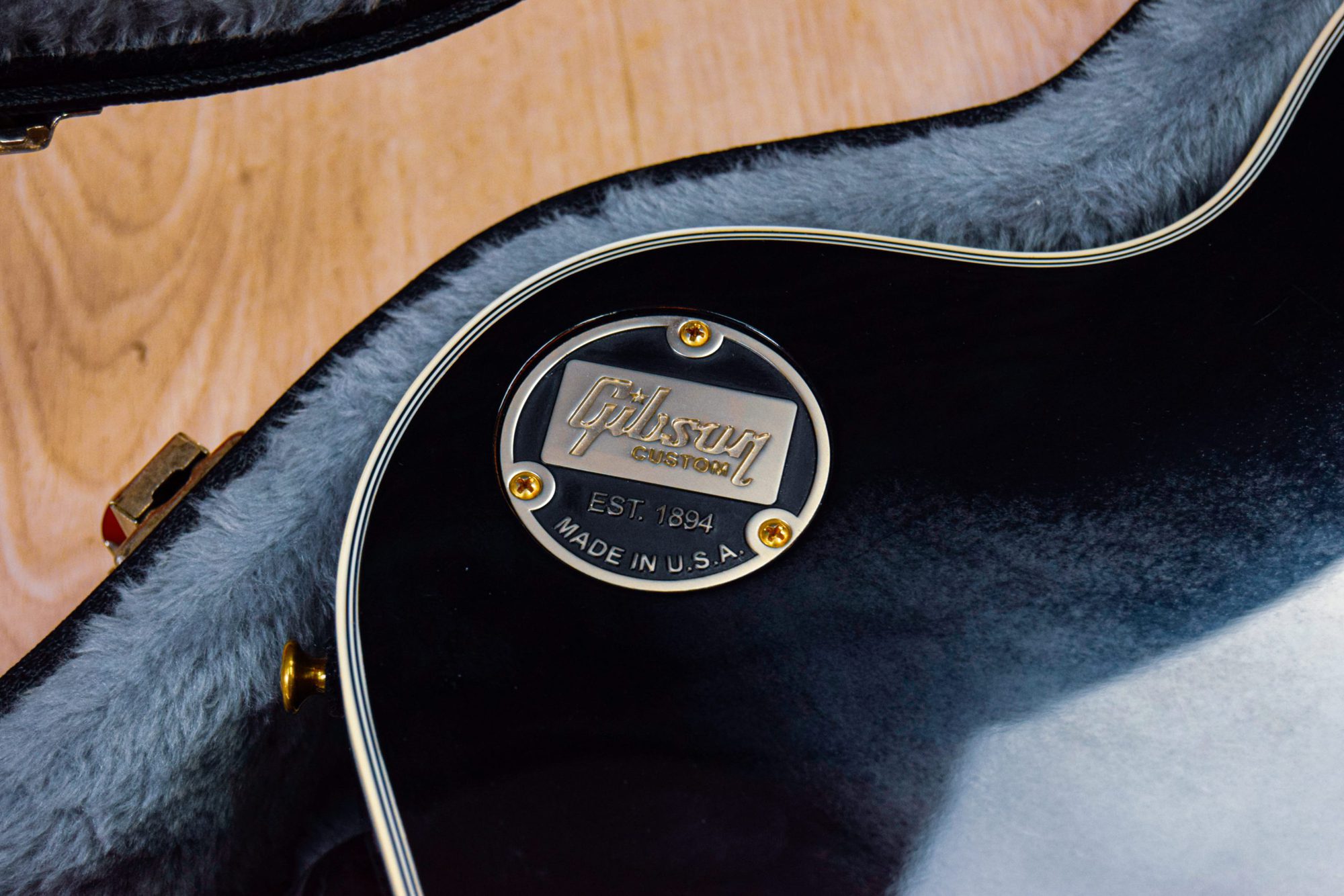 Gibson Custom Shop Les Paul Custom Ebony – 2021 - Escasainguitars