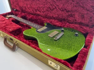 Nik Huber Piet Custom (Guitar Summit 2024) – Green Sparkle High Gloss – 2x P90 Foil
