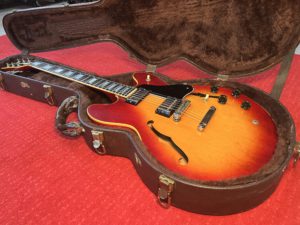 Gibson ES-347 1980 – Cherry Sunburst – Ebony Board – Norlin Era