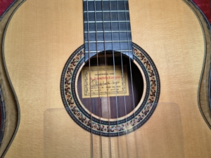 R. Sanchis Carpio 1ª Extra 2003 – Guitarra clásica artesanal valenciana