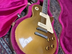 Inicio 1 Gibson Les Paul 1956 Reissue R6 “Pre-Historic” Goldtop – 1991